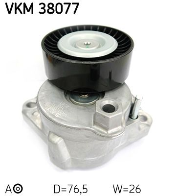 SKF VKM 38077 Belt Tensioner, V-ribbed belt