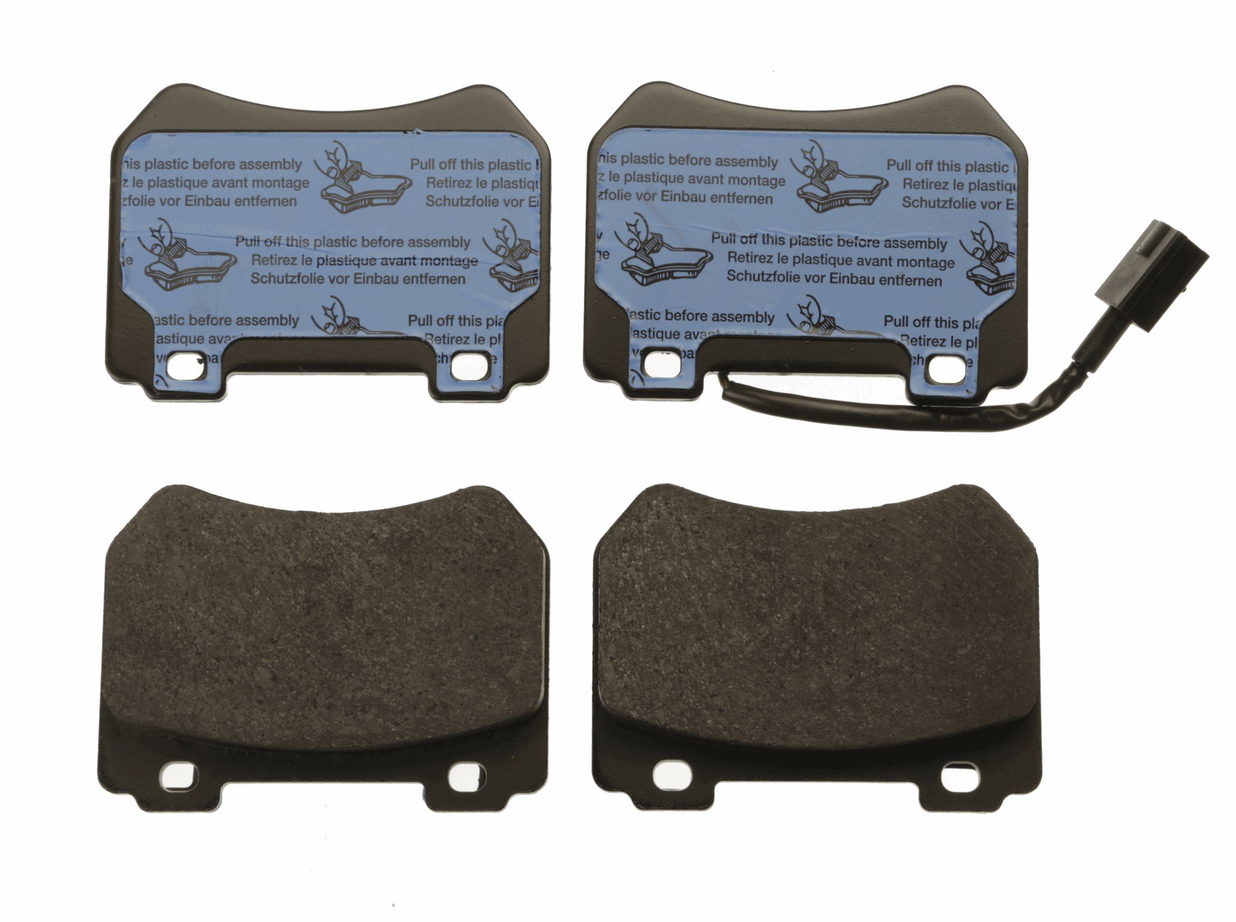 TRW DISC BRAKE PADS - TecDoc 2