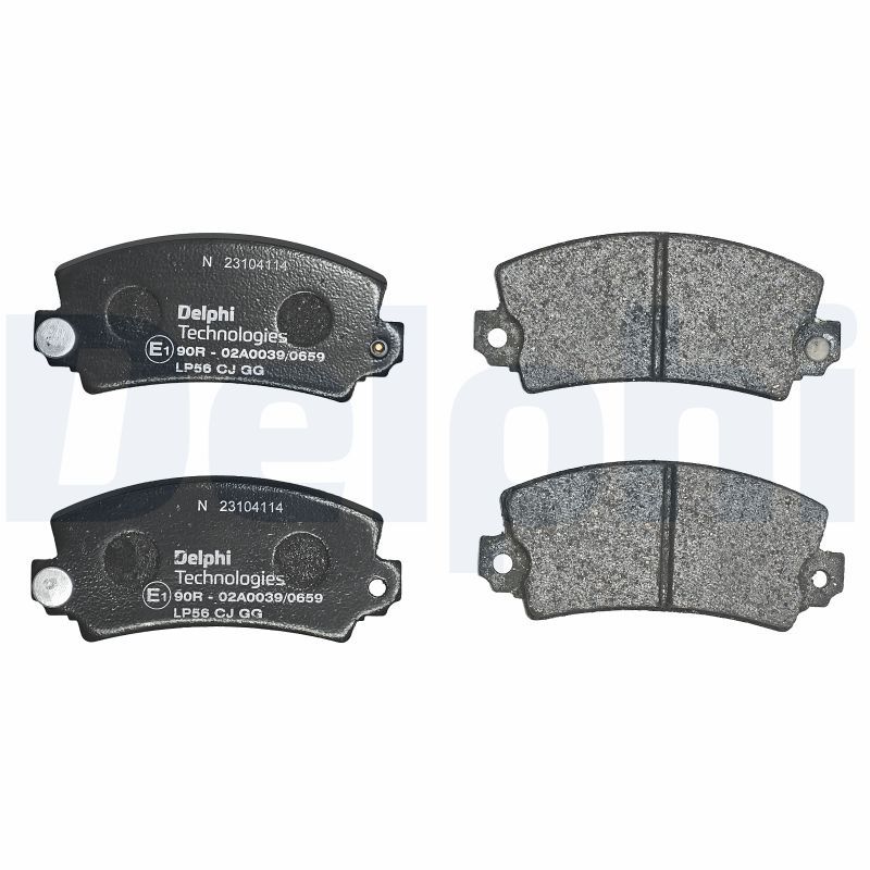 Bremsbelagsatz, Scheibenbremse