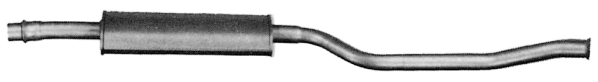 Mittelschalldämpfer
