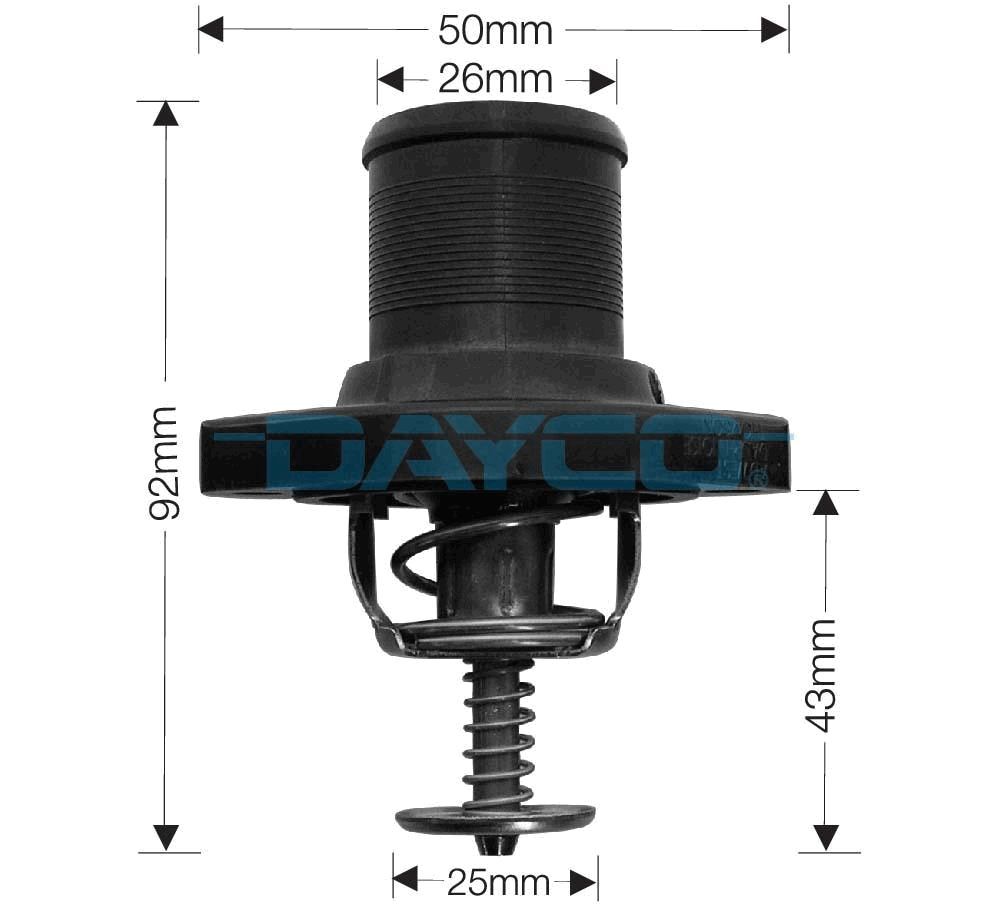 THERMOSTAT HOUSING 89C CITROEN/PEUGEOT - TecDoc Only
