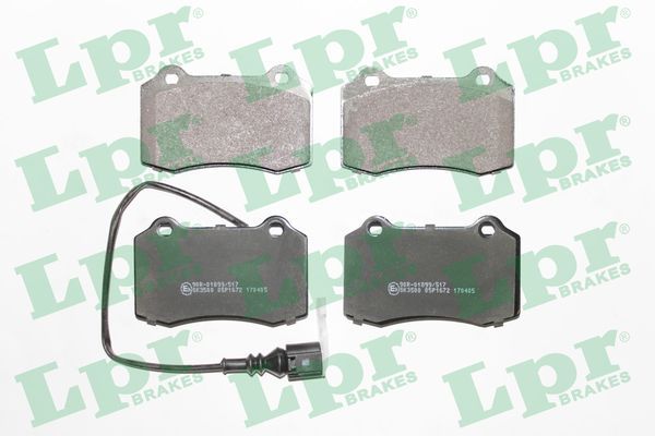 Brake Pad Set, disc brake 05P1672