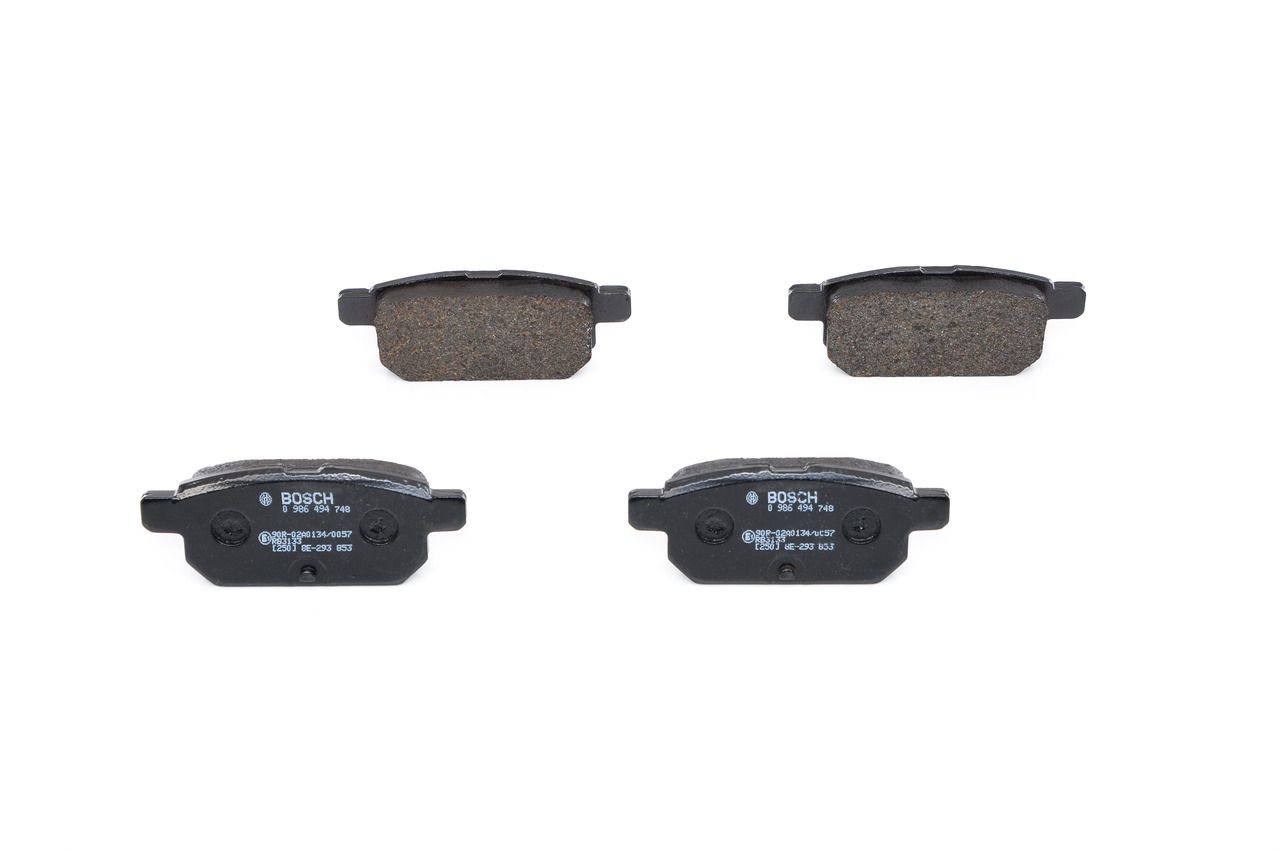 BOSCH 0 986 494 748 Brake Pad Set, disc brake