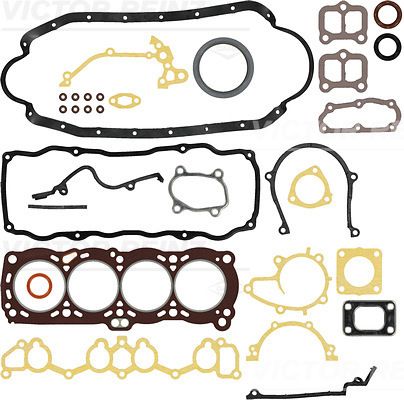Juego completo de empaques, motor
