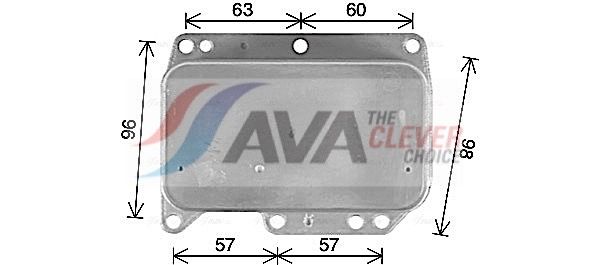 AVA QUALITY COOLING OL3710 - &Ouml;lk&uuml;hler, Motor&ouml;l ** CLEVER FIT **