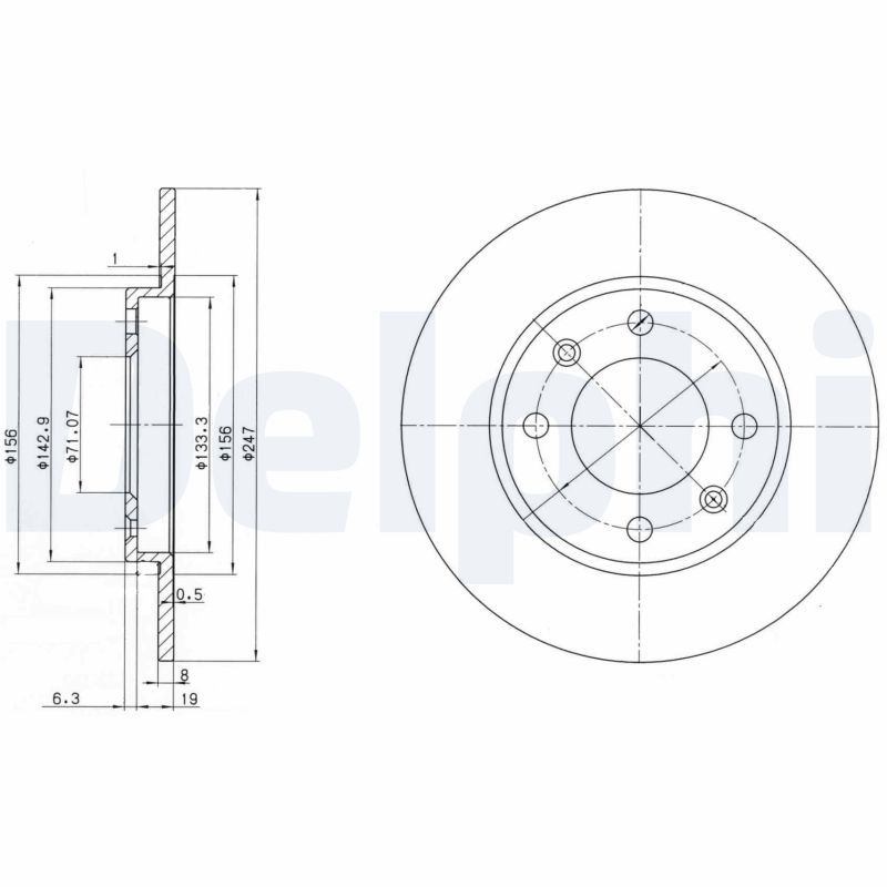 Brake Disc BG2800