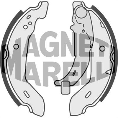 360219198299 MAGNETI MARELLI fékpofa