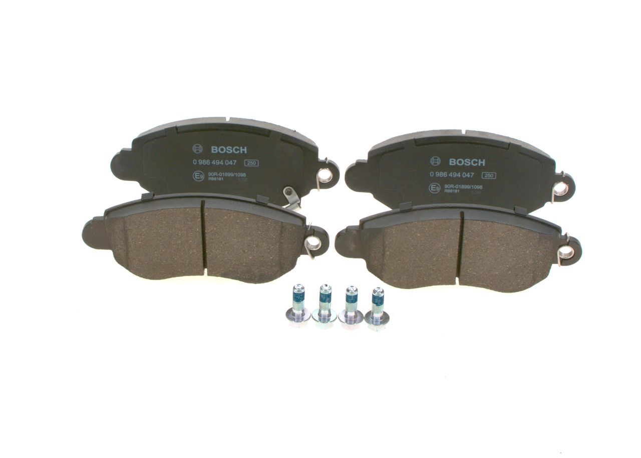 Brake Pad Set, disc brake 0 986 494 047