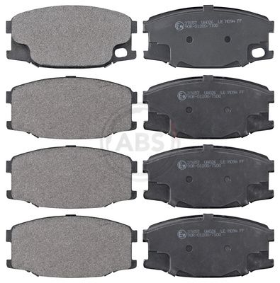 Brake Pad Set, disc brake 37657