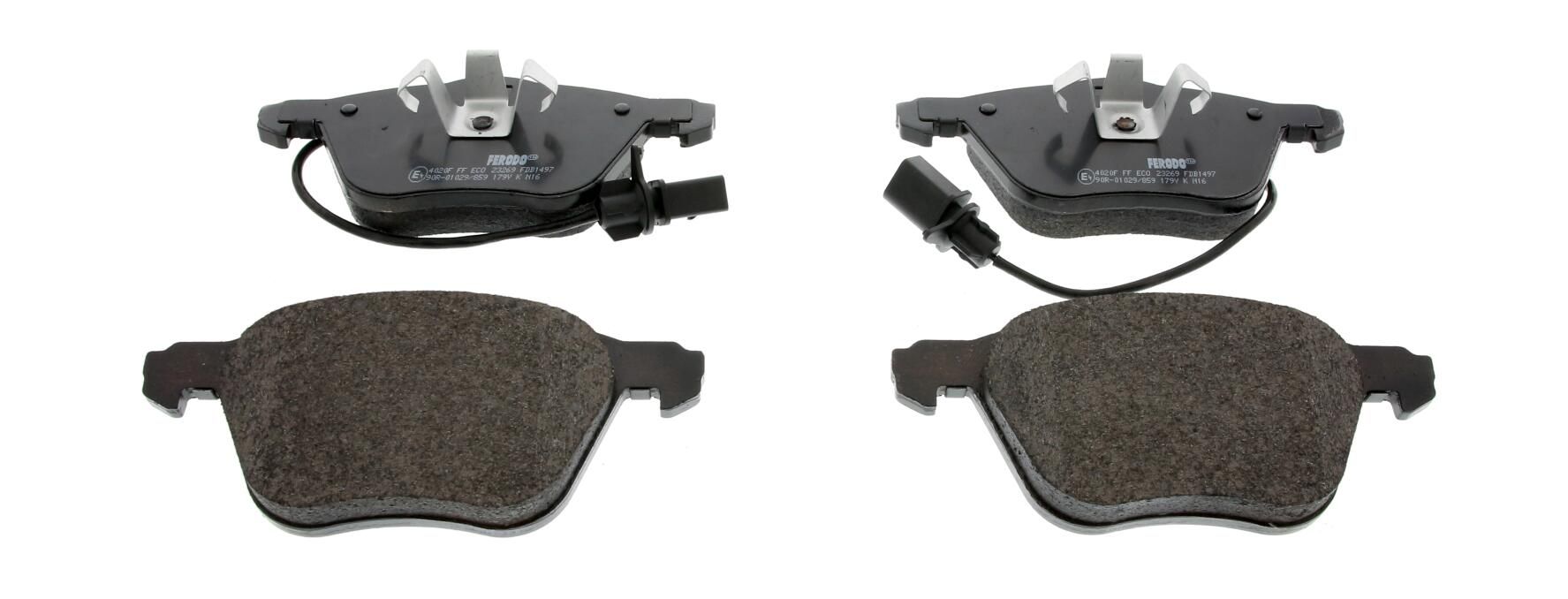 FERODO FDB1497 - Bremsbelagsatz, Scheibenbremse PREMIER ECO FRICTION