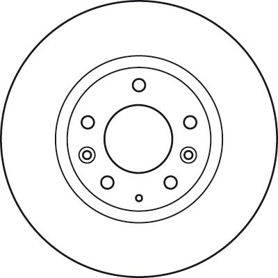TRW BRAKE DISC - TecDoc 2
