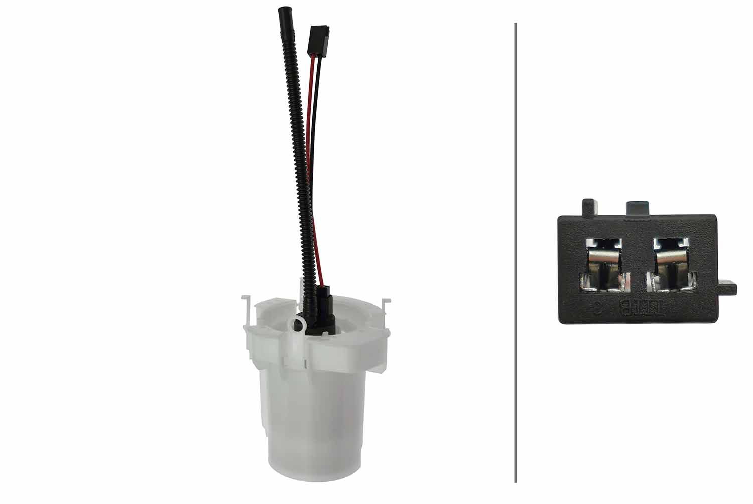 HELLA 8TF 358 316-431 - Schlingertopf, Kraftstoffpumpe