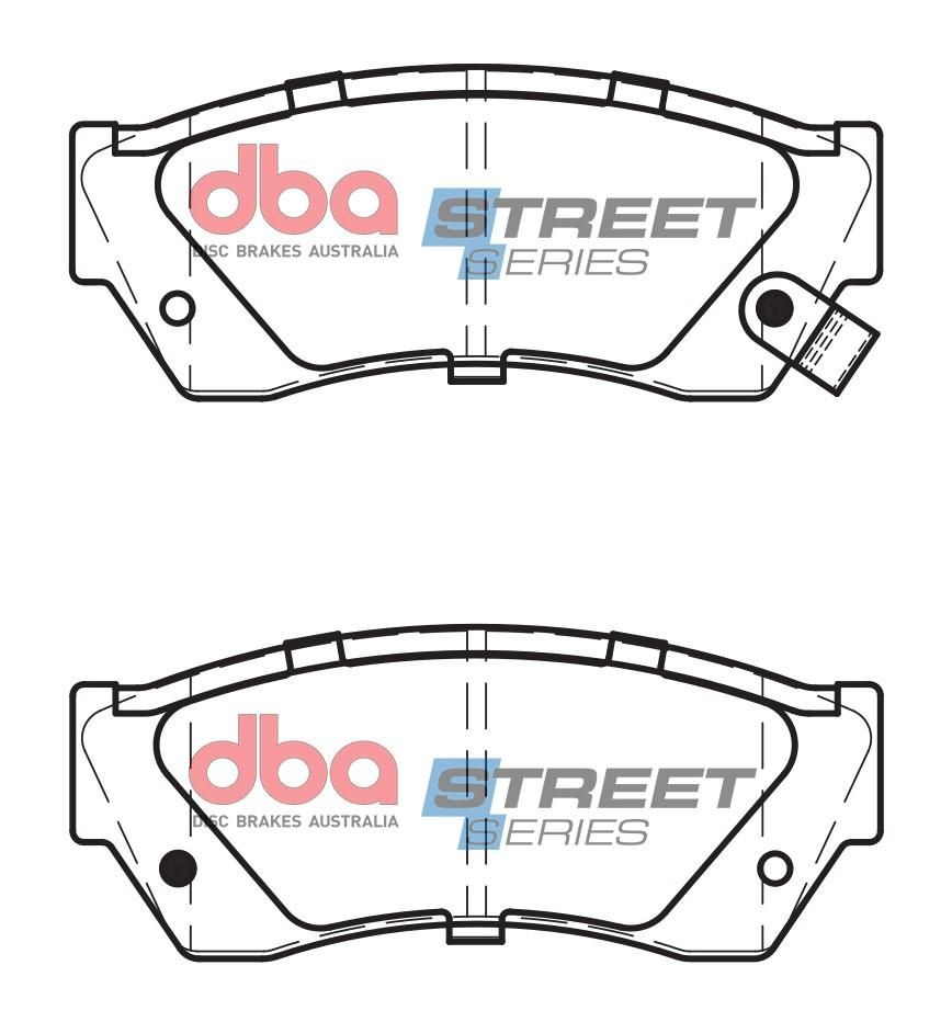 DBA SS STREET SERIES BRAKE PADS [ Holden & Suzuki 1989-2000 F ] - TecDoc Only