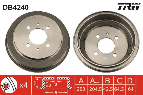 TAMBOUR DE FREIN  9900