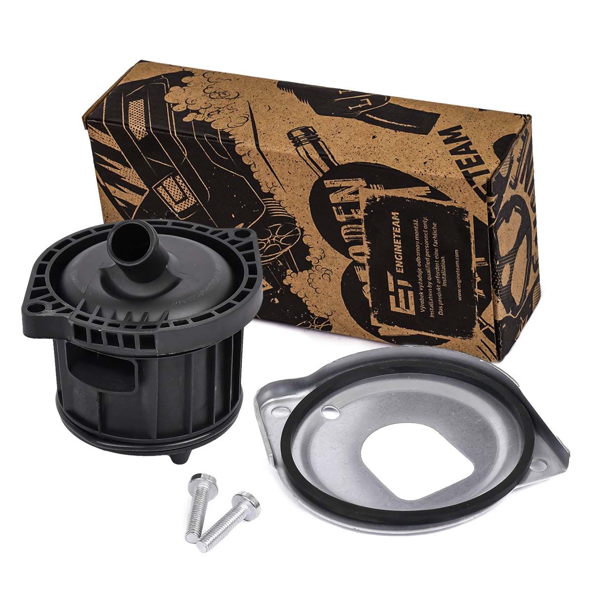 Ölabscheider, Kurbelgehäuseentlüftung