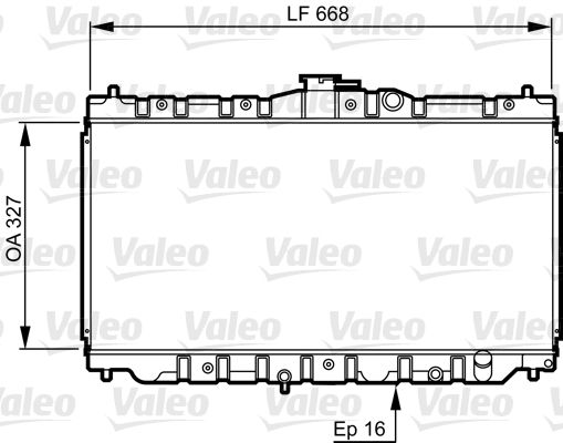 RAD MOT HONDA ACCORD III  9900