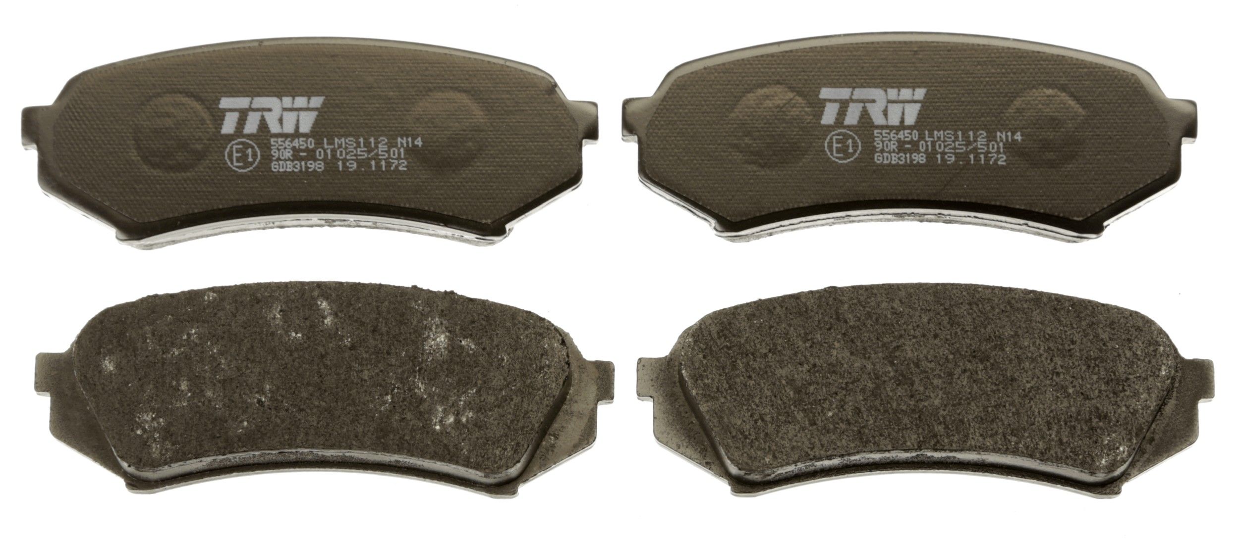 TRW DISC BRAKE PADS - TecDoc 2