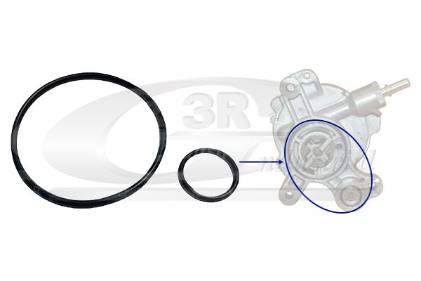 3RG 74209 - Dichtungssatz, Unterdruckpumpe