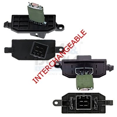 Vorwiderstand, Elektromotor (K&uuml;hlerl&uuml;fter)