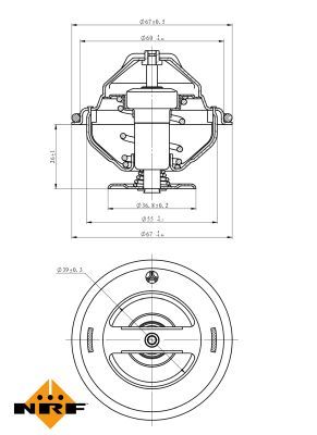 Thermostat, K&uuml;hlmittel