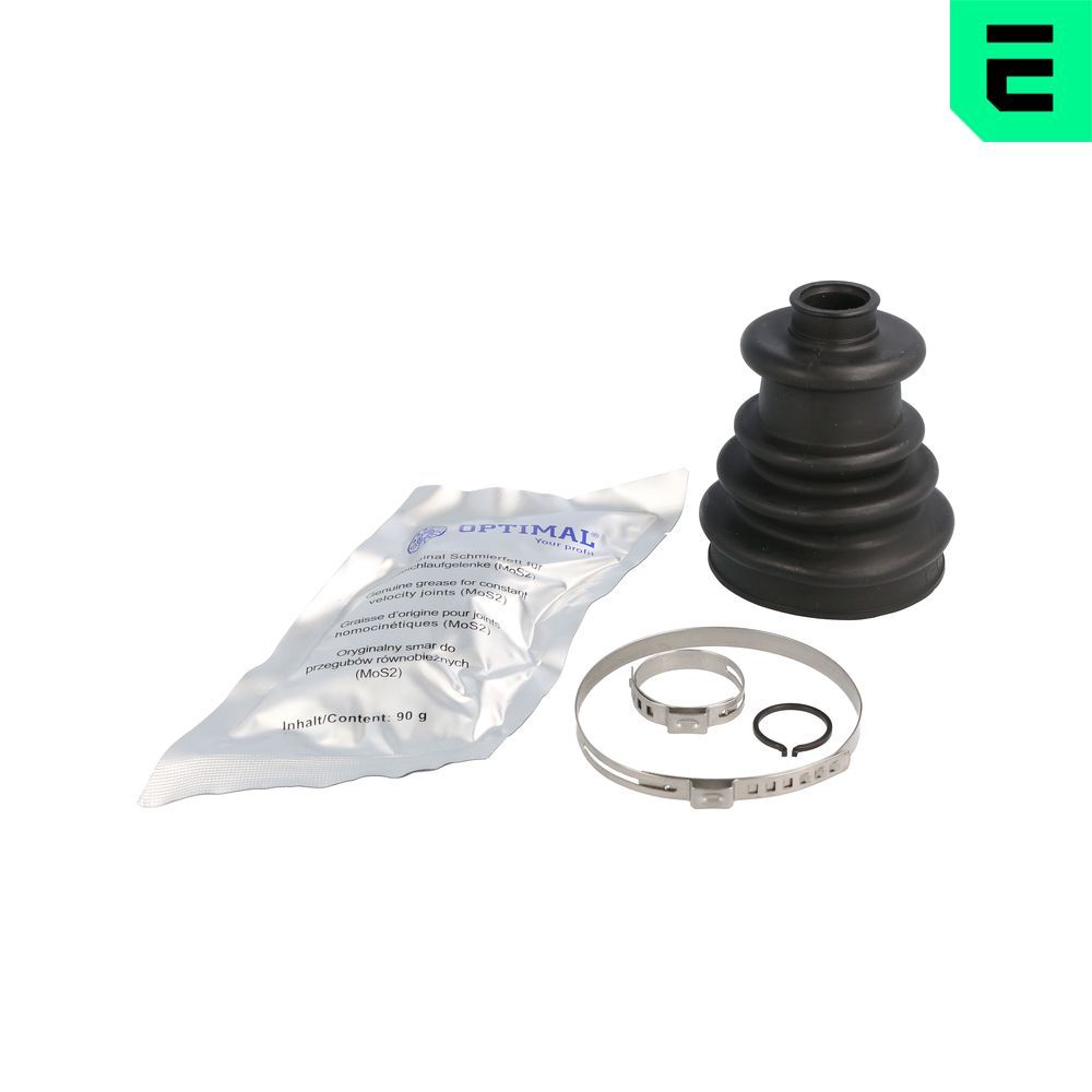 Faltenbalgsatz, Antriebswelle