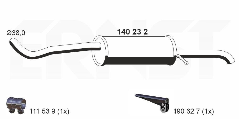 Endschalld&auml;mpfer