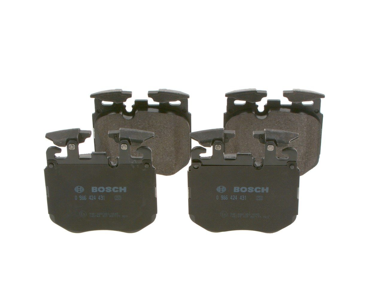 BOSCH 0 986 424 431 Brake Pad Set, disc brake