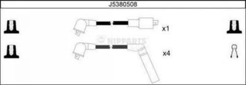 J5380508 NIPPARTS gyújtókábelkészlet