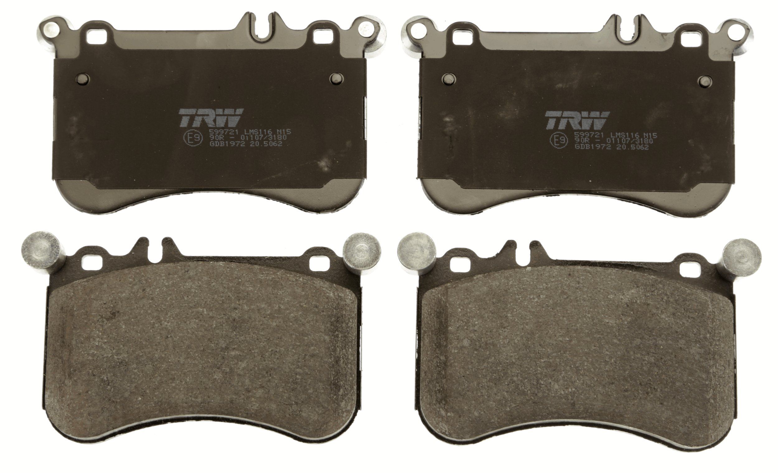 TRW DISC BRAKE PADS - TecDoc 2