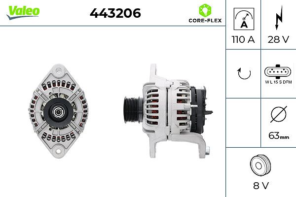 ALTERNATEUR NEUF FH - FM - MAGNUM