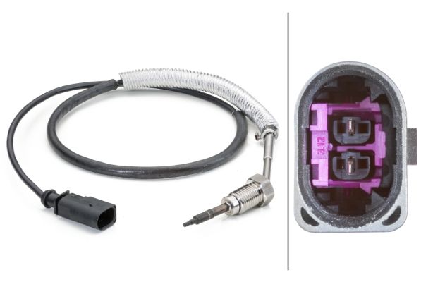 Sensor, Abgastemperatur