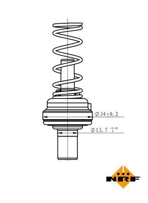 Thermostat, K&uuml;hlmittel