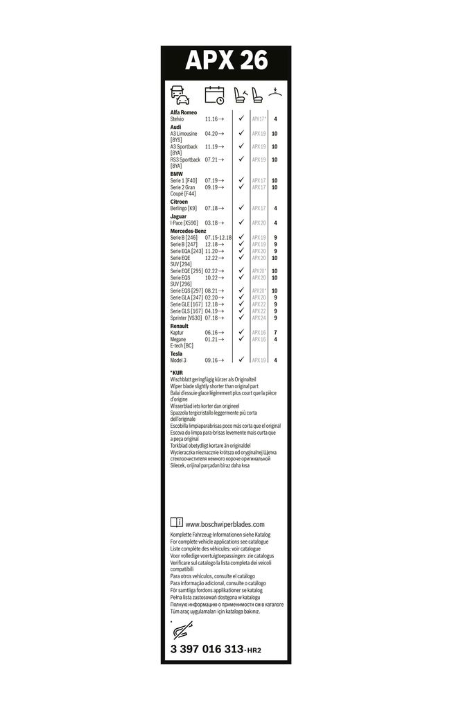 Wischblatt