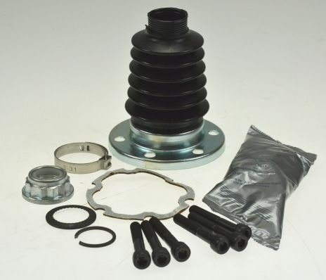 Faltenbalgsatz, Antriebswelle