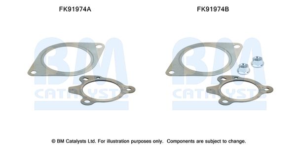 BM CATALYSTS FK91974 - Montagesatz, Katalysator