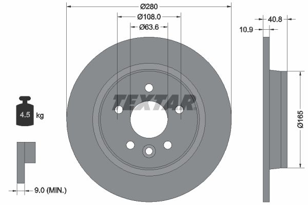 Brake Disc 92255603