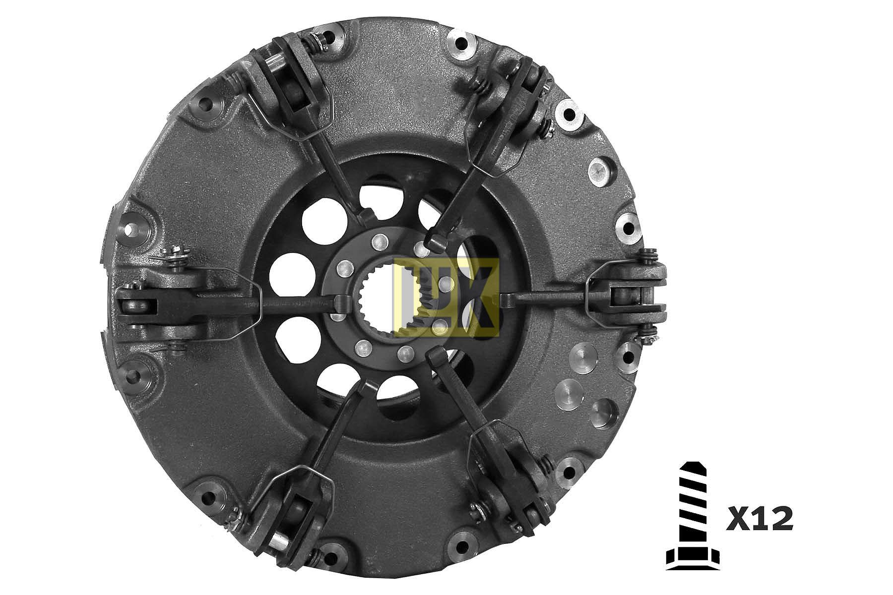 Plato de presión de clutch