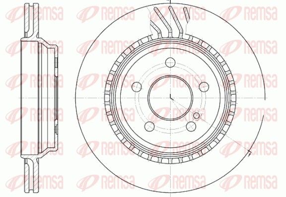 Brake Disc 61072.10