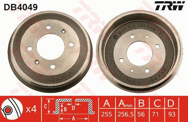 TAMBOUR DE FREIN  9900