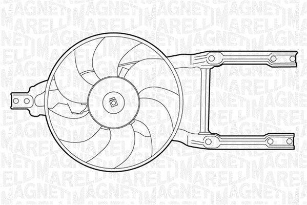 069422205010 MAGNETI MARELLI ventilátor, motorhűtés