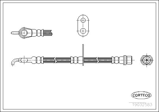 Brake Hose 19032583