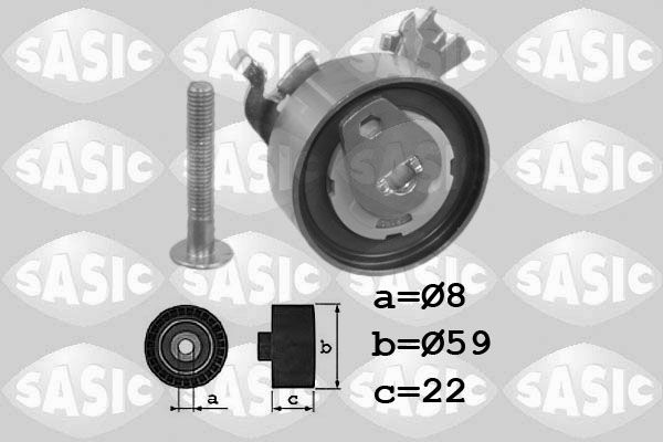 Tensioner Pulley, timing belt 1706040