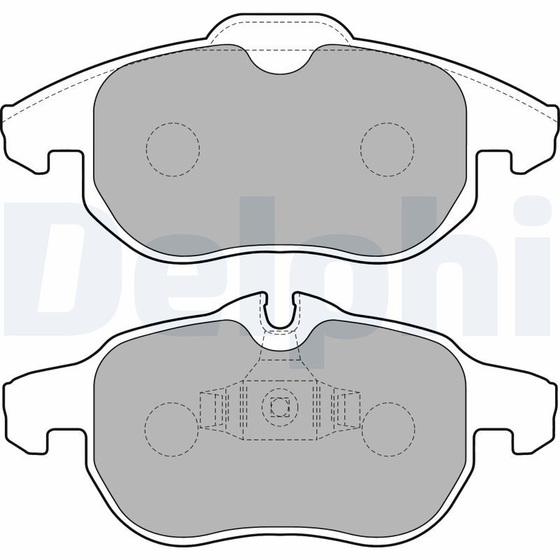 Brake Pad Set, disc brake LP1723