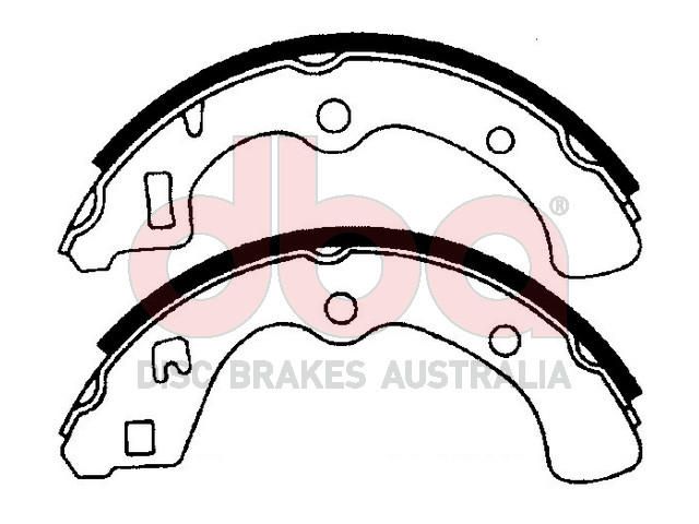 Street Series Brake Shoes [Honda Civic 200mm] - TecDoc Only