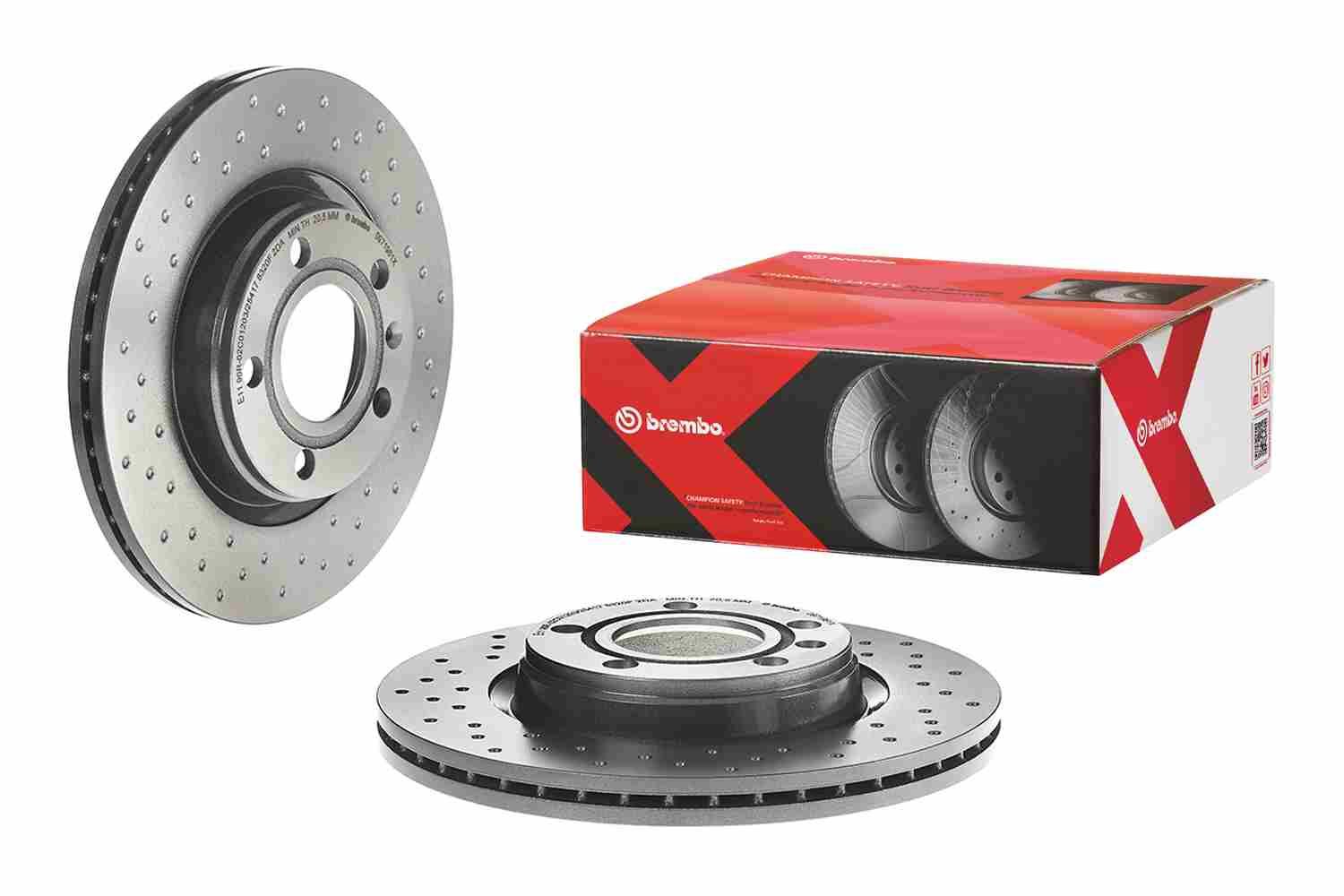 BREMBO 09.7196.1X - Bremsscheibe XTRA LINE - Xtra