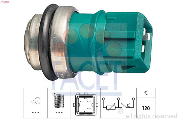 Sensor, K&uuml;hlmitteltemperatur