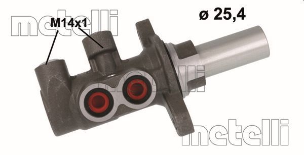 METELLI 05-1174 - Hauptbremszylinder