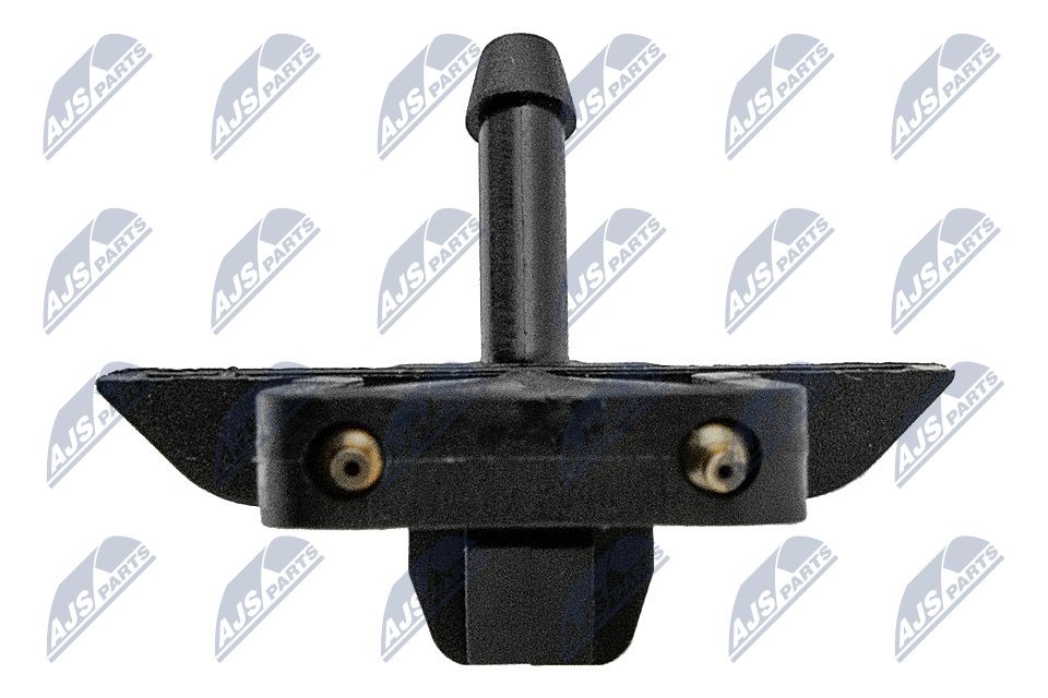 plovimo skysčio purkštukas, priekinis langas