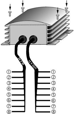 APPAREIL CONNEX REMORQUE 12-24V  5402