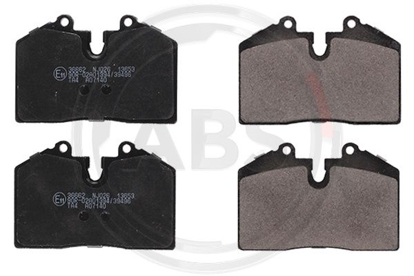 Bremsbelagsatz, Scheibenbremse